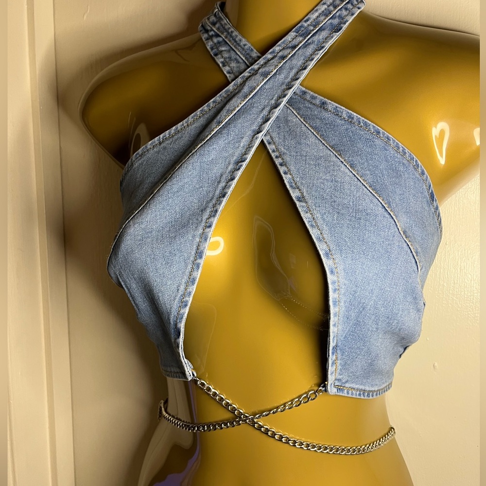Denim Top
